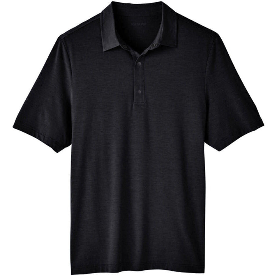 North End Men's Jaq Snap-Up Stretch Performance Polo