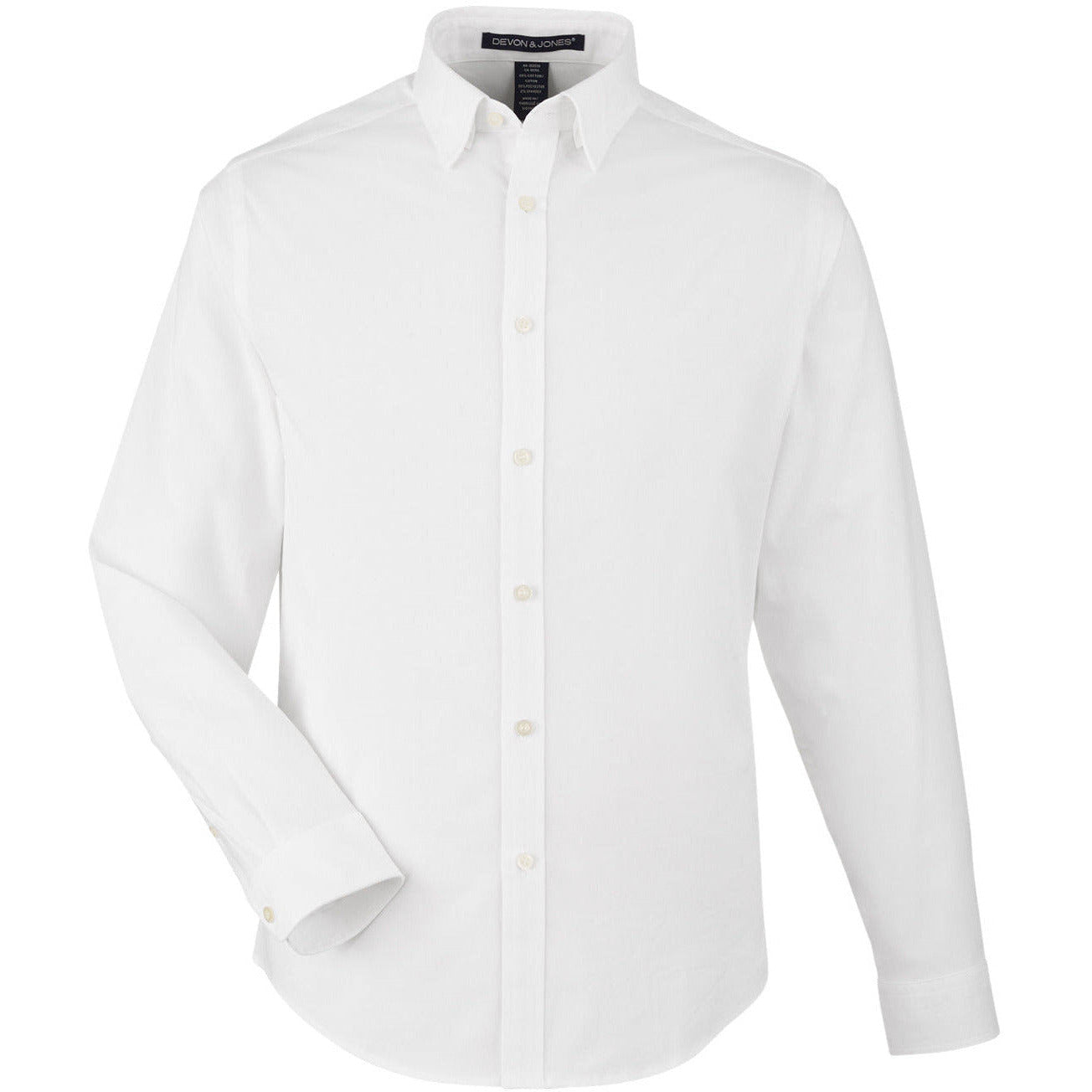 Devon & Jones CrownLux Performance® Men's Spencer Poplin Shirt