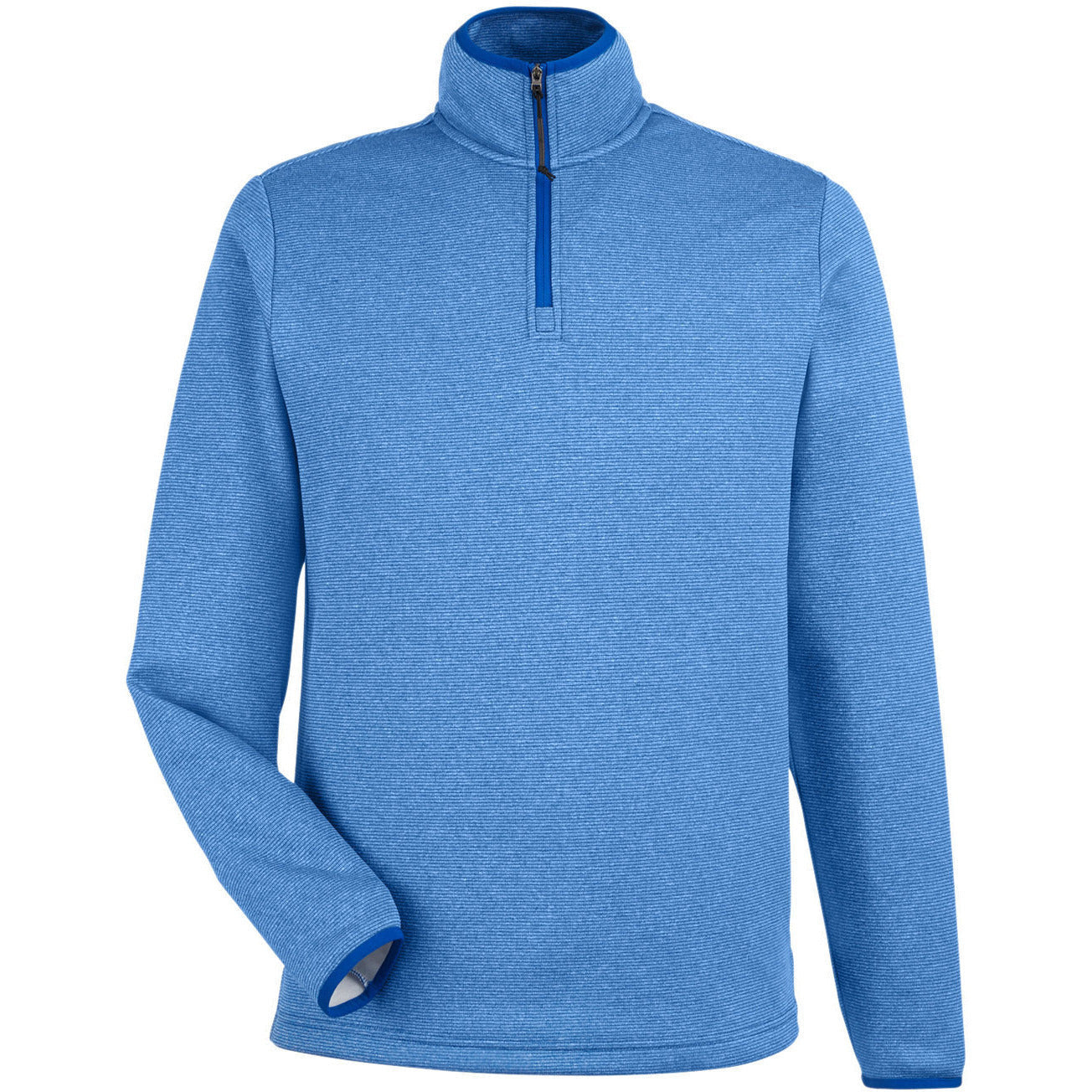 CORE365 Men's Venture Heathered Stripe Quarter-Zip